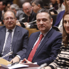 Eduardo Fernández, Alfredo Prada y Arancha Miguélez.