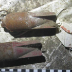 Imagen de los artefactos facilitada por la Guardia Civil. DL