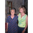 Teófila Gao, con la escaladora Ana Martínez de Paz. I.R.C.
