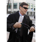 Eufemiano, a su llegada a los Juzgados de Madrid.