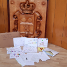 Cartas enviadas por los escolares de San Andrés. DL