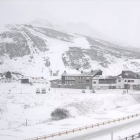 Imagen de la webcam de la estación de esquí de San Isidro. SAN ISIDRO.NET