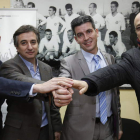 David Alonso, Juan Luis Díez, Israel Alonso y Marco Antonio Izquierdo hacen causa común para que el proyecto de la Cultural se consolide.