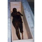 Imagen de la momia de la reina Doña Sancha