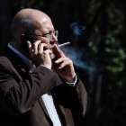 Francisco Igea durante la rueda de prensa del sábado