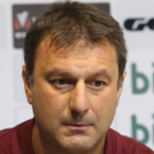 Acorán tuvo una buena ocasión en la primera parte para empatar el partido, pero su disparo desde la frontal se estrelló en el poste de Isaac Becerra.