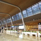 Imagen de archivo de la entrada principal del nuevo aeropuerto de León.