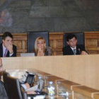 La Diputación celebró ayer un pleno extraordinario, el último debate del año 2008 en la institución