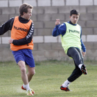 El equipo leonés prepara el partido frente al Noja.
