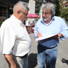 El coordinador de IUCyL, José María González, ayer en Lazúrtegui.