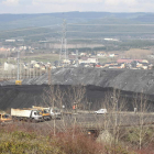 Parque de carbones de Compostilla II, en Cubillos del Sil.