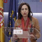 La portavoz del PSOE, Margarita Robles. MOYA
