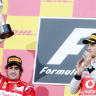 Alonso y Button lucharán por el subcampeonato.