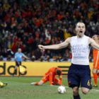 La alegría de Iniesta se contagió por toda España.
