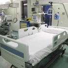 Instalaciones de la uci pediátrica en el Complejo Asistencial Universitario de León.