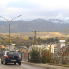 El Morredero y los Montes Aquilianos, al sur de Ponferrada, vistos desde Puente Boeza.