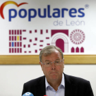 Antonio Silván, senador y portavoz del PP en el Ayuntamiento. MARCIANO PÉREZ