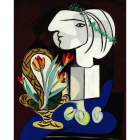 'Naturaleza muerta con tulipanes' de Picasso, subastado en Nueva York.