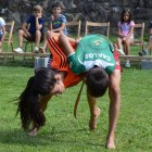 Final de alevines entre Carlos Mondelo y Sandra López. J. M.