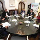 La Junta de Portavoces de la Diputación de León se reúne para debatir la moción sobre la defensa de las instituciones provinciales