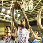 King junto a Sergio Martínez, dos de los jugadores referentes en el Agustinos E.Leclerc.