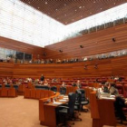 Imagen del Pleno de las Cortes en Valladolid.