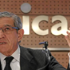 El presidente de Unicaja, Braulio Medel, en una imagen de archivo.