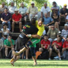 Final de la mejor lucha, el mayor honor, en ligeros, con Ibán Sánchez y Víctor Llamazares.