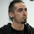 Rodrigo Lanza, en una rueda de prensa celebrada en Barcelona. - FERRÁN NADEU