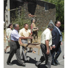 Procesión de San Mamet en Encinedo.