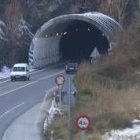 La foto muestra el túnel de La Barosa donde fueron detenidas cuatro personas