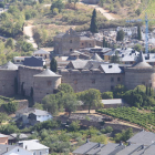 Una imagen del castillo de Villafranca y su entorno.
