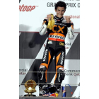 Marc Márquez celebra su victoria en Moto2.