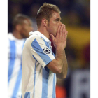 Joaquín Sánchez se lamenta tras la eliminación.