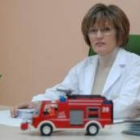 La psicóloga Pilar Berciano, en su despacho de la unidad infanto-juvenil del Hospital de León