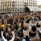 Las asambleas se sucedieron en la Puerta del Sol para planificar las iniciativas.