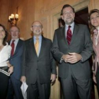 Santamaría, Rato, Montoro, Rajoy y Cospedal.