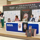 Momento de la presentación de ‘La verdadera fuerza del León’.