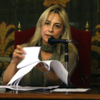 La ya ex alcaldesa de Alicante dimitió a través de Facebook.