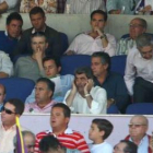 Eduardo Domínguez, detrás de José Fernández en Jaén.