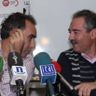José Ignacio Ronda y Roberto Martínez, el pasado martes en rueda de prensa en UGT.