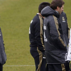 Mourinho animó a Cristiano en Valdebebas para motivarlo de cara al clásico de mañana
