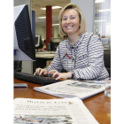 Amparo Valcarce, durante un encuentro digital en el Diario.