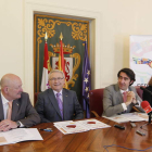 Faustino Valdés, Martín Manceñido, Suárez Quiñones y Esperanza Hoyos.