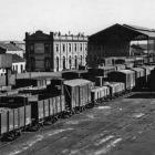 Imagen de archivo de la estación de León a principios del siglo XX.