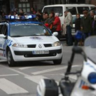 Un vehículo de la Policía Local de Ponferrada como el que resultó dañado en el suceso.