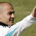 Fabio Cannavaro, durante un entrenamiento.