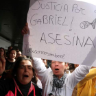 El clamor popular por la muerte del pequeño Gabriel no cesa. RICARDO GARCÍA