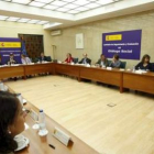 Los sindicatos salieron decepcionados de la Comisión de Seguimiento del Diálogo Social.