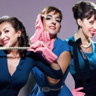 Las tres actrices de «El manual de la buena esposa».